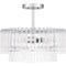Quoizel Tayshia Semi Flush 3 Lights Polished Chrome PCTAY1718C - alternate 5